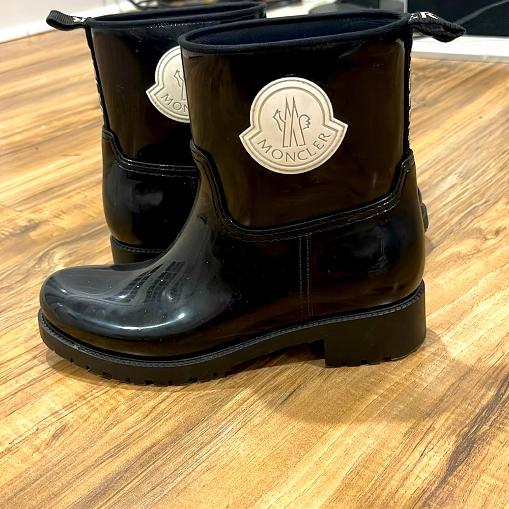 Moncler Black Winter & Rain Boots
